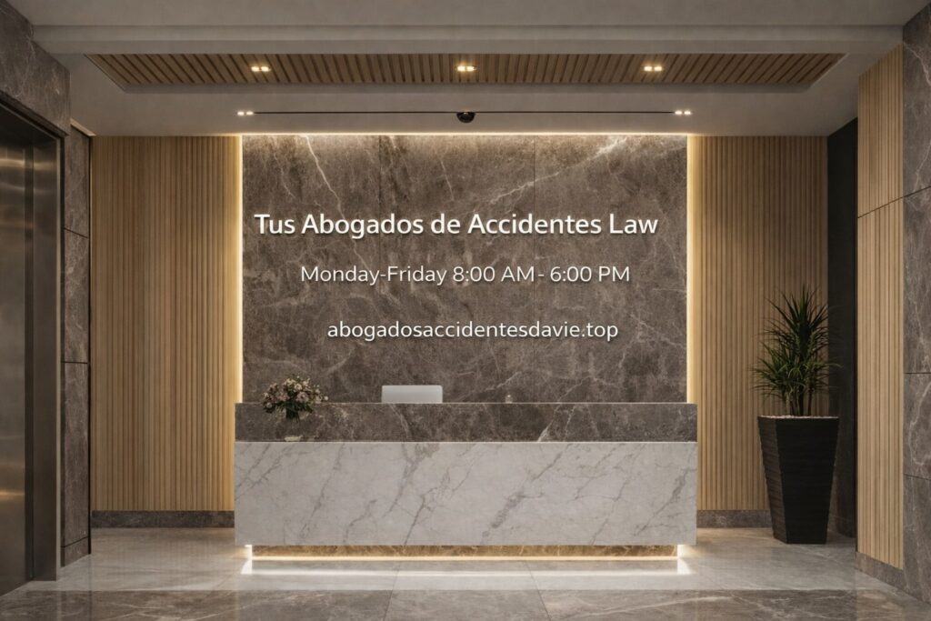 Tus Abogados de Accidentes Law Office Entrance