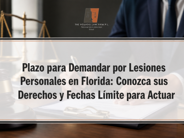 Plazo para Demandar por Lesiones Personales en Florida: Conozca sus Derechos y Fechas Límite para Actuar